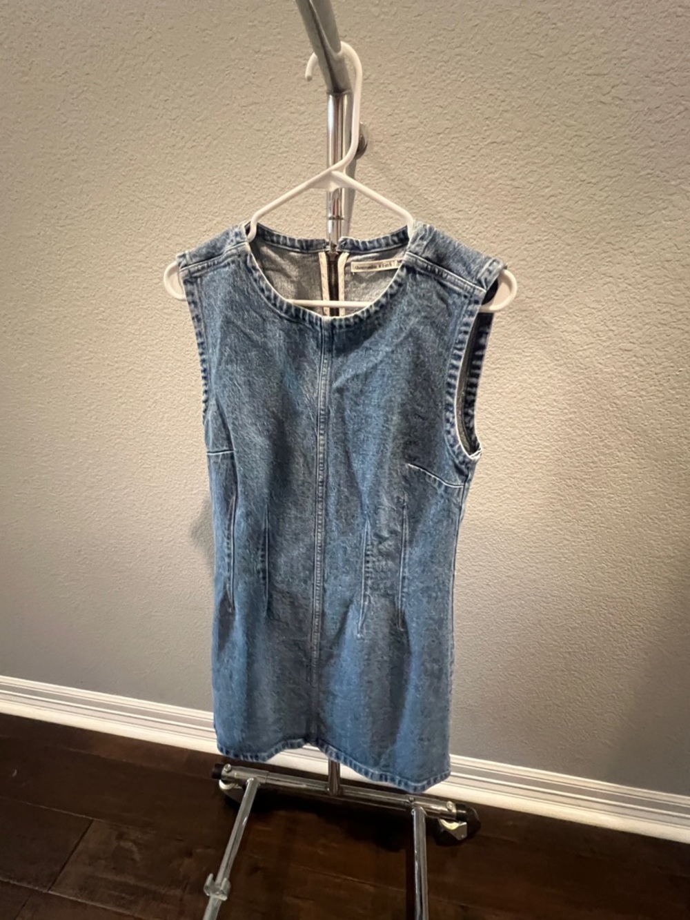 Abercrombie & Fitch Light Blue Denim Mini Dress